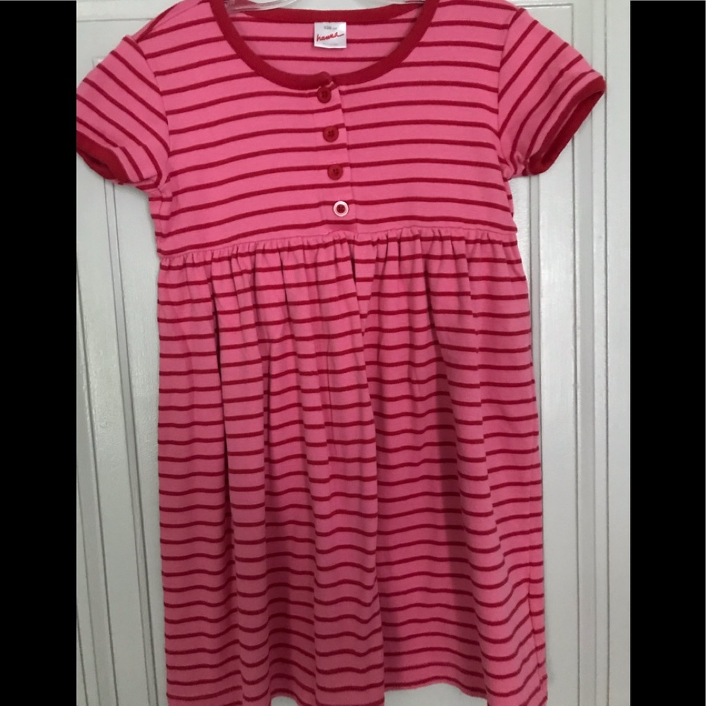 Hanna striped short sleeve dress